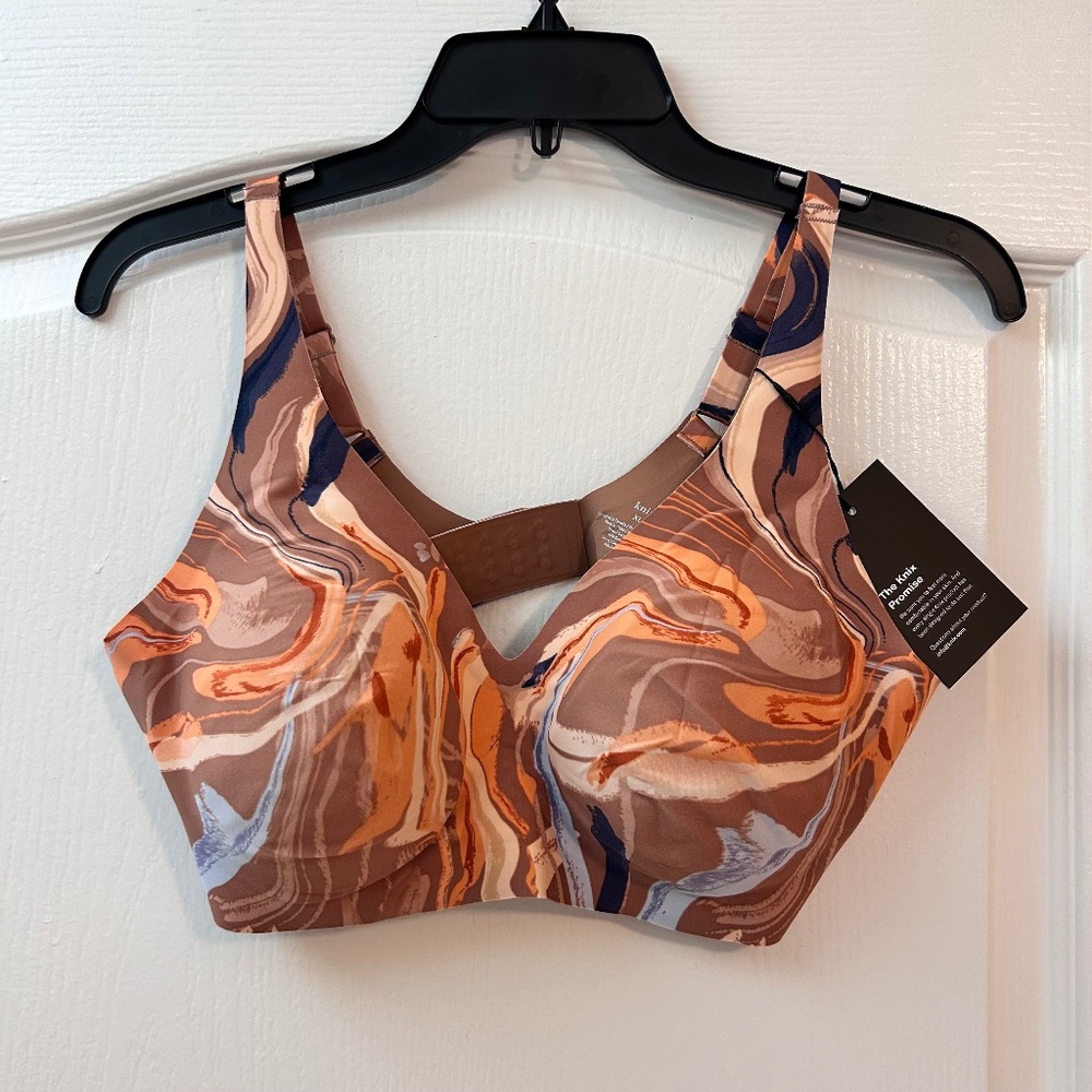 Knix Everyday Bra - Marble Design NWT